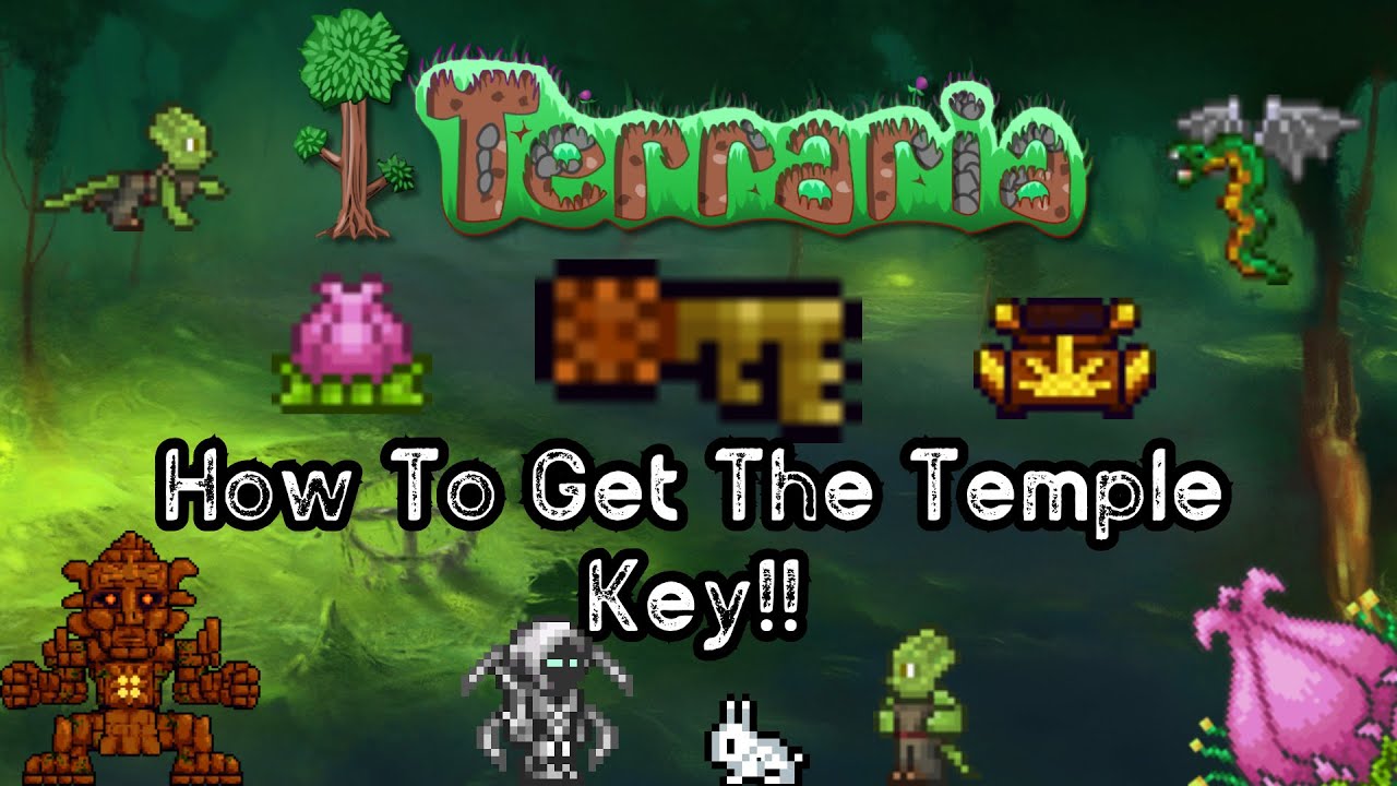 How To Get The Jungle Temple Key In Terraria!! YouTube
