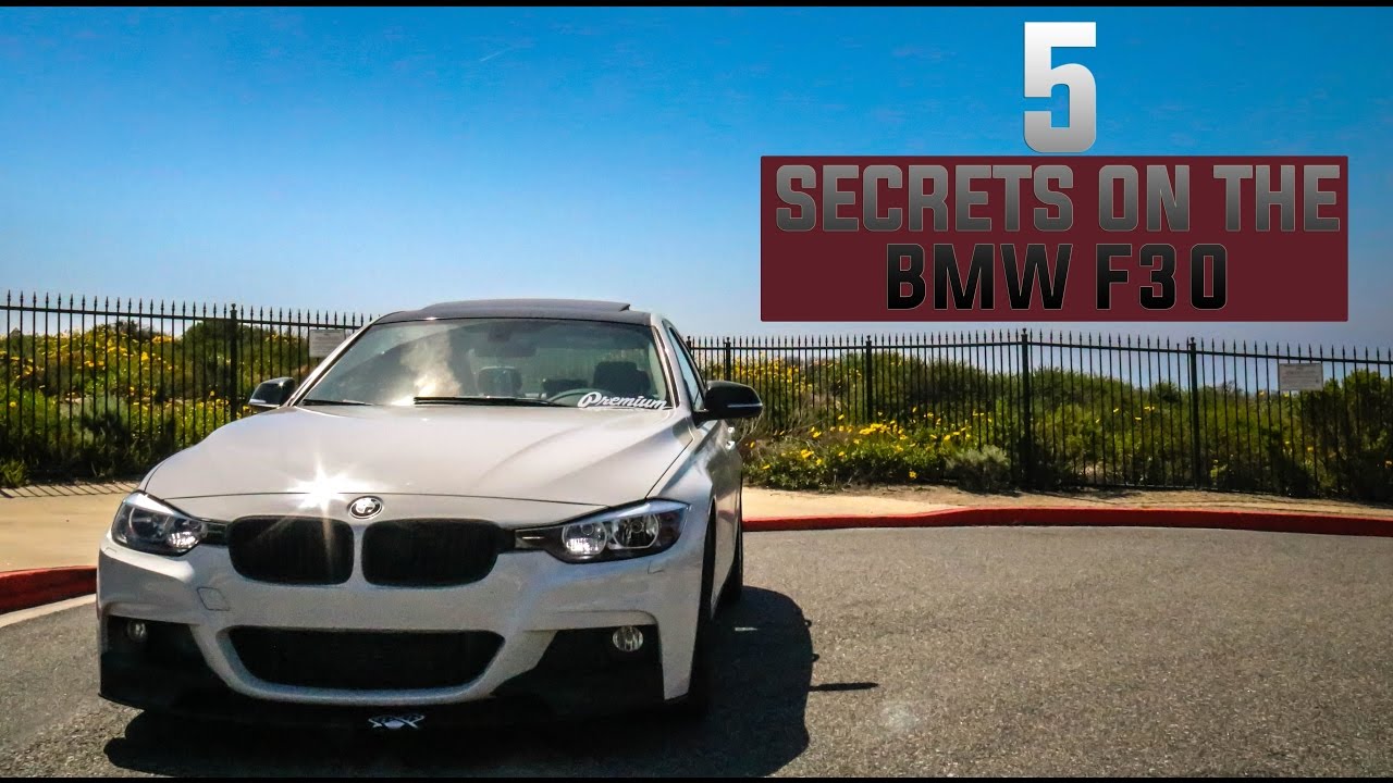 BMW F30 5 Secrets Every F30 Noob Should Know YouTube