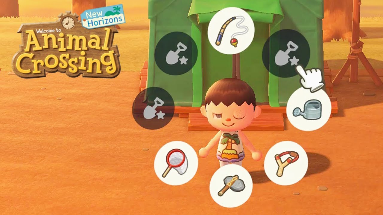 How to Unlock Tool Ring & Expanded Inventory in Animal Crossing New