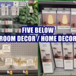 FIVE BELOW ROOM DECOR HOME DECOR SHOP WITH ME 2021 YouTube