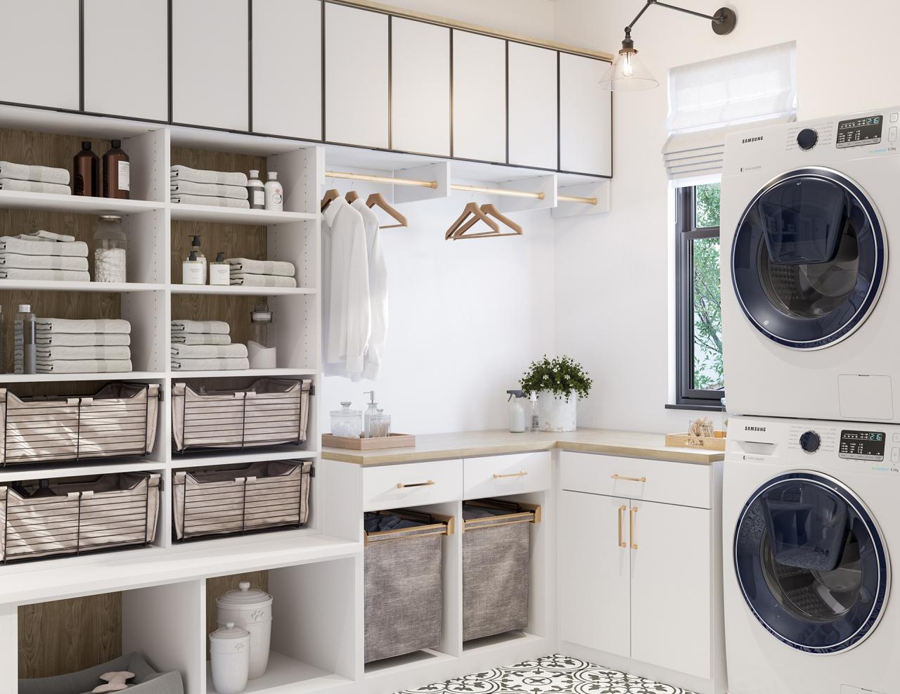 Laundry Room & Storage Ideas California Closets