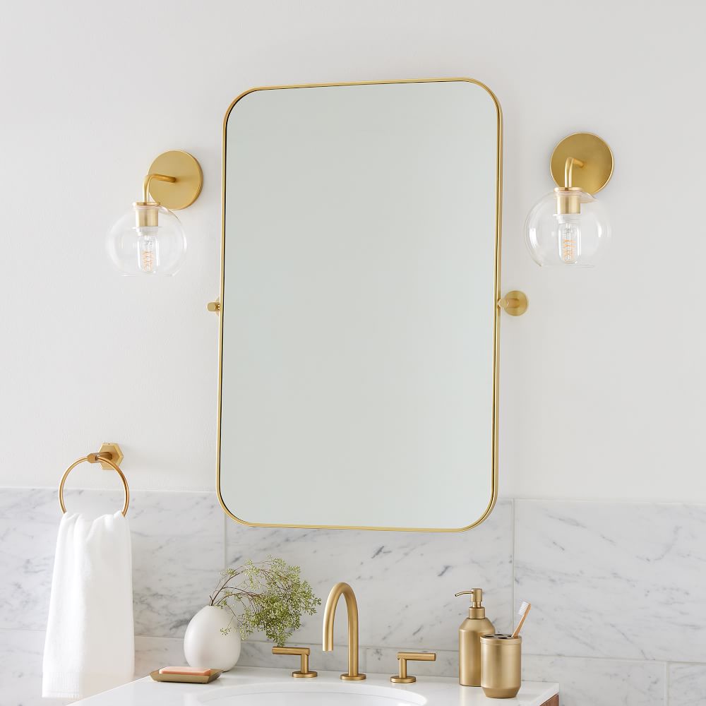 West Elm Bathroom Mirror Rispa