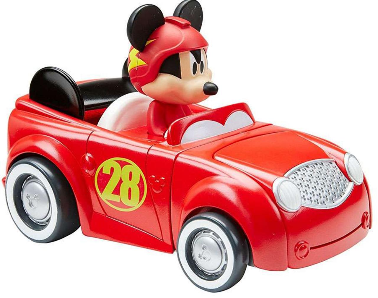 Fisher Price Disney Mickey Roadster Racers Transforming Hot Rod Mickey