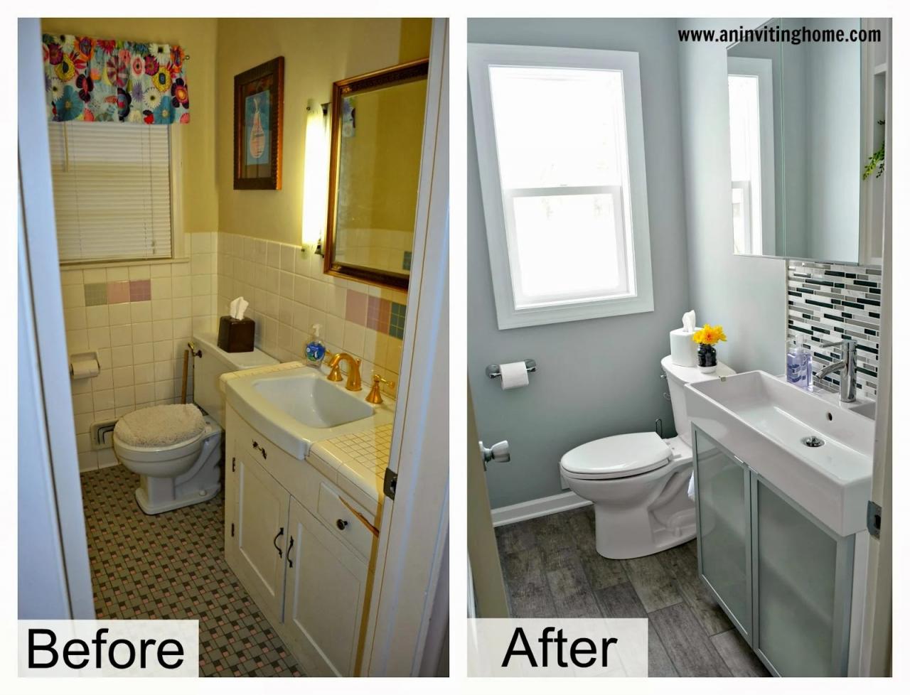 Remodelaholic Modern Bathroom Update