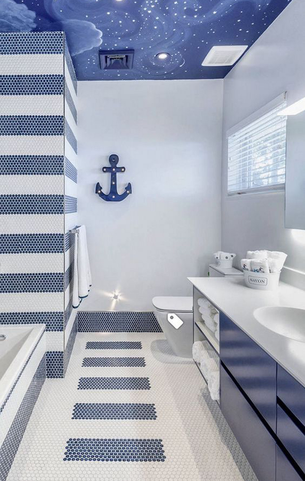 20 Charming Beach And Coral Themed Bathroom Ideas HomeMydesign