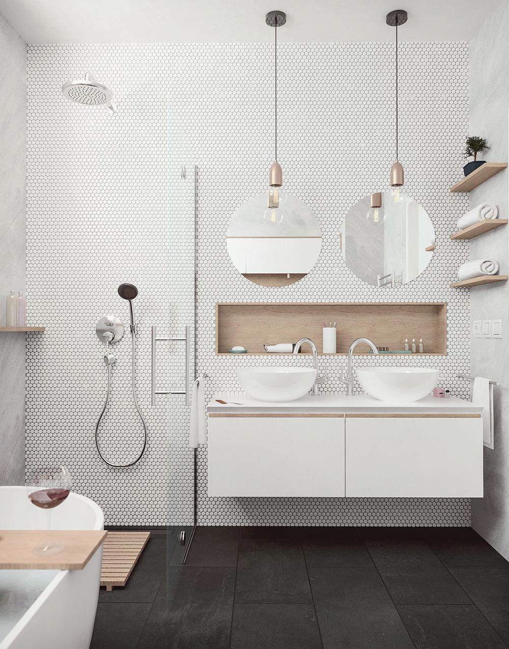25 Tranquil Scandinavian Bathroom Decor to Get Rid of Daily Stress