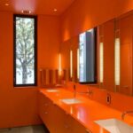 31 Cool Orange Bathroom Design Ideas DigsDigs