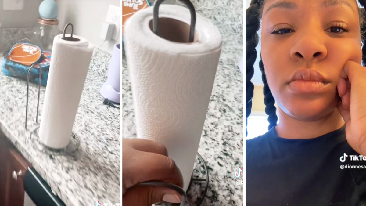 Paper towel holders have a secret storage function, and TikTok is