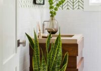 Plants in the bathroom the cheapest way to decorate