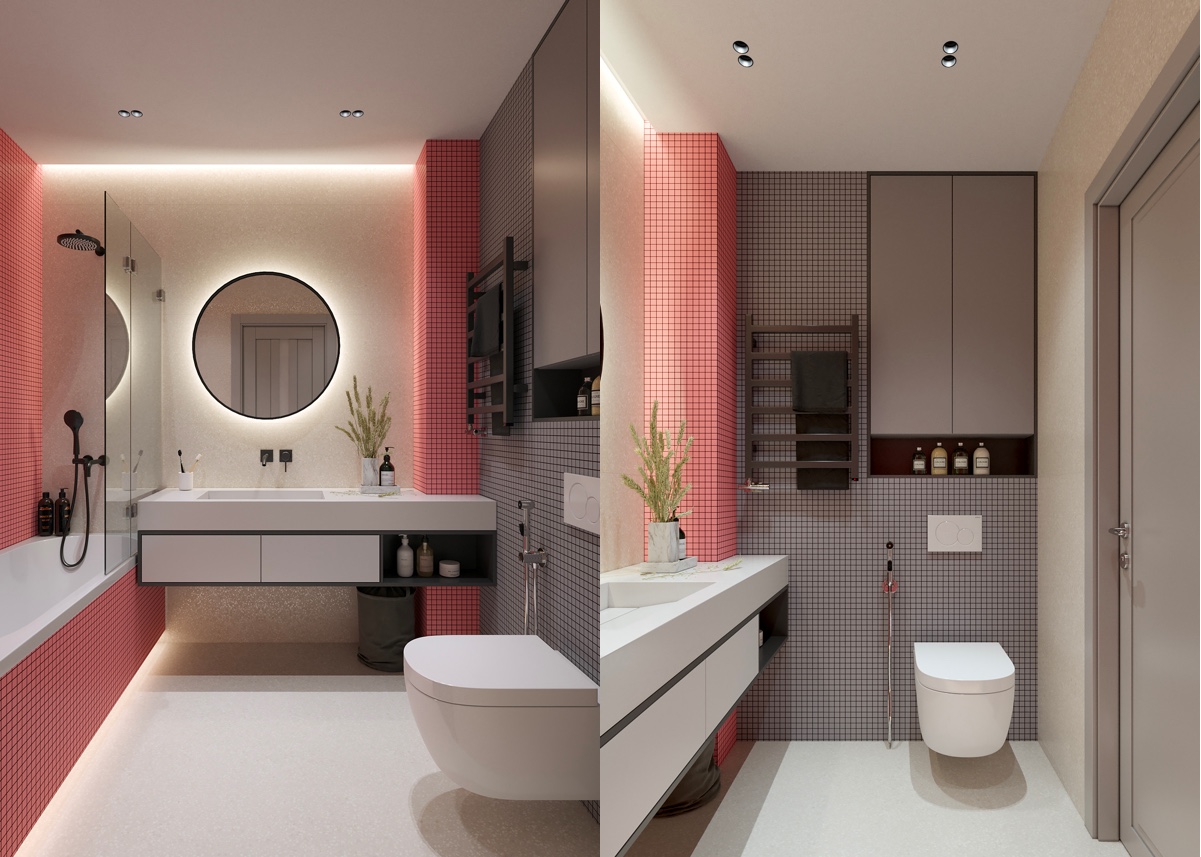 51 Pink Bathrooms With Tips, Photos And Accessories To Help You