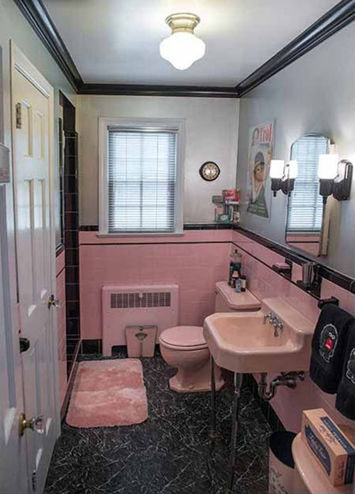 33 pink and black bathroom tile ideas and pictures 2022