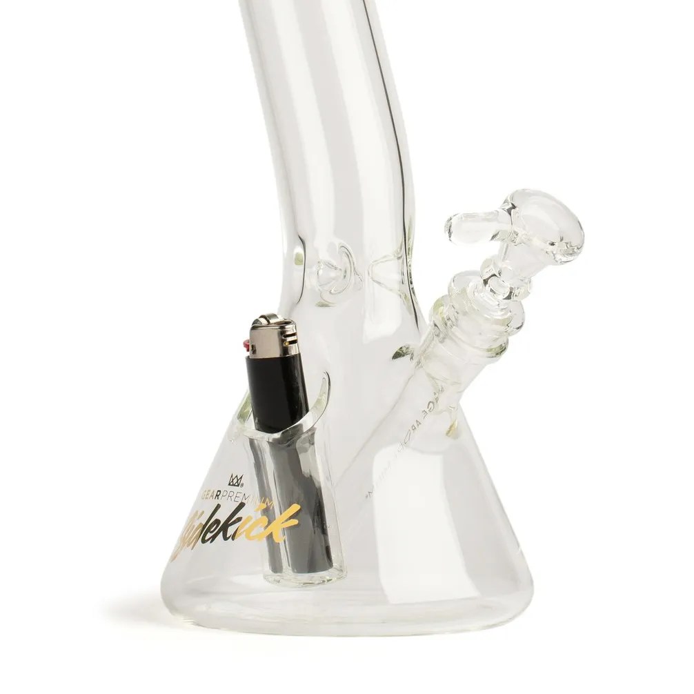 BONG WITH BUILTIN LIGHTER HOLDER // WEEDGADGETS