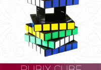Official Rubiks Cube Safe Puzzle Money Stash Secret Compartment Storage