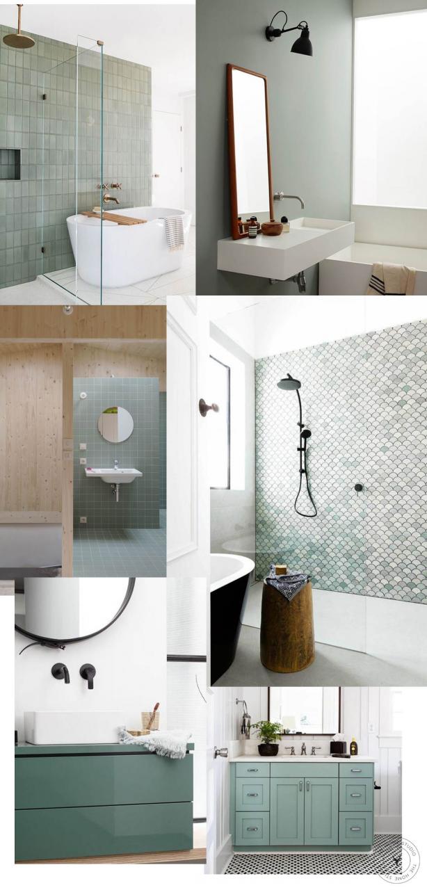 SAGE GREEN BATHROOM IDEAS + INSPO The Home Studio Interior Designers