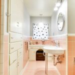 Pink And Blue Tile Bathroom Decorating Ideas Dream High