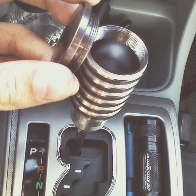 Secret Compartment Shift Knob » Petagadget