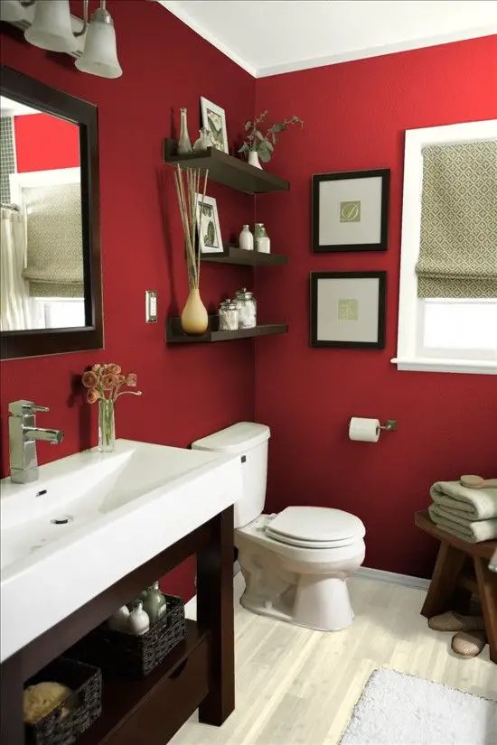 10 Vibrant Red Bathrooms to Make Your Decor Dazzle Decor Home Ideas