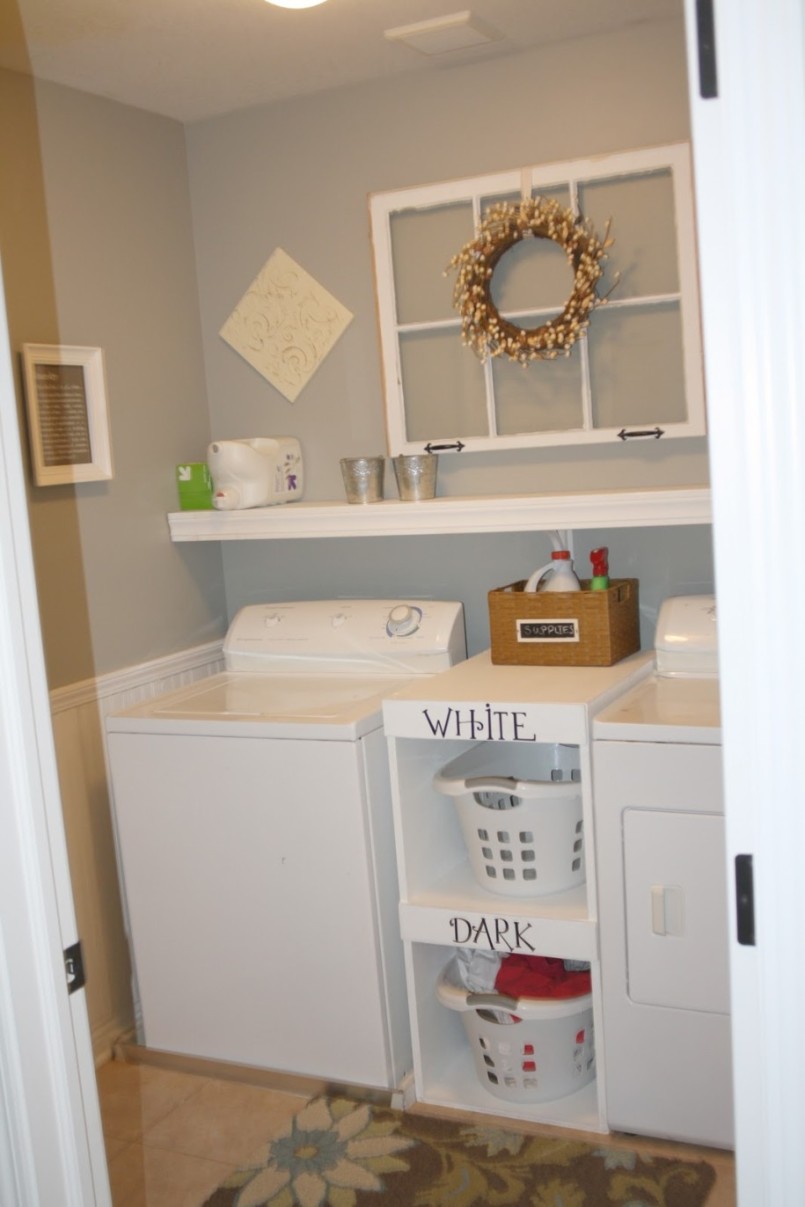 Simple and Best Laundry Room Shelf that You Must Apply HomesFeed