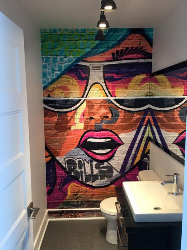 10 Cool Bathroom Walls That Need To Copy