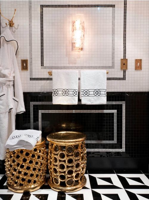 All That Glitters is Gold 10 DropDead Gold Bathrooms