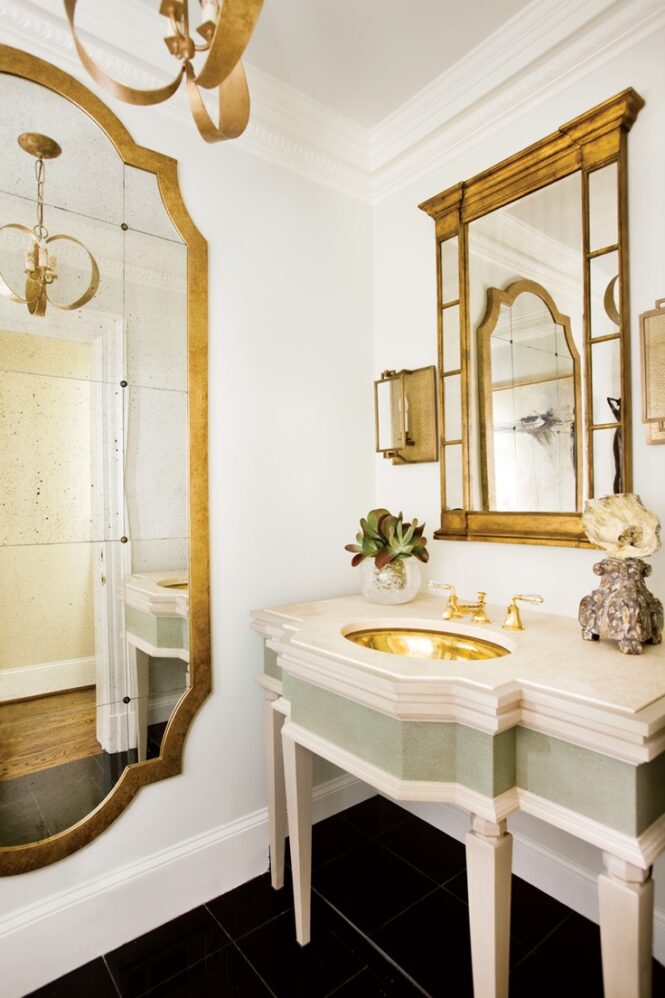 All That Glitters is Gold 10 DropDead Gold Bathrooms