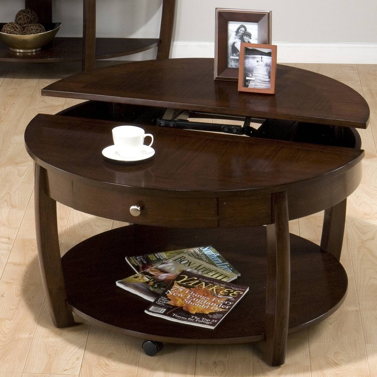 30 The Best Round Coffee Tables with Storage