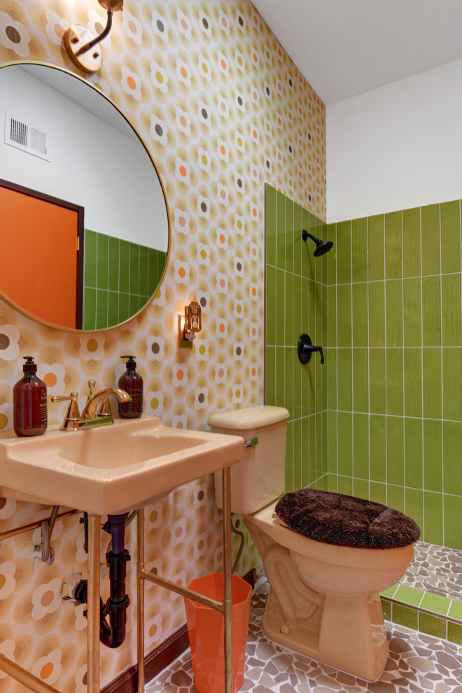 The Tiki House Midcentury Bathroom Other by Tracy Stern Houzz