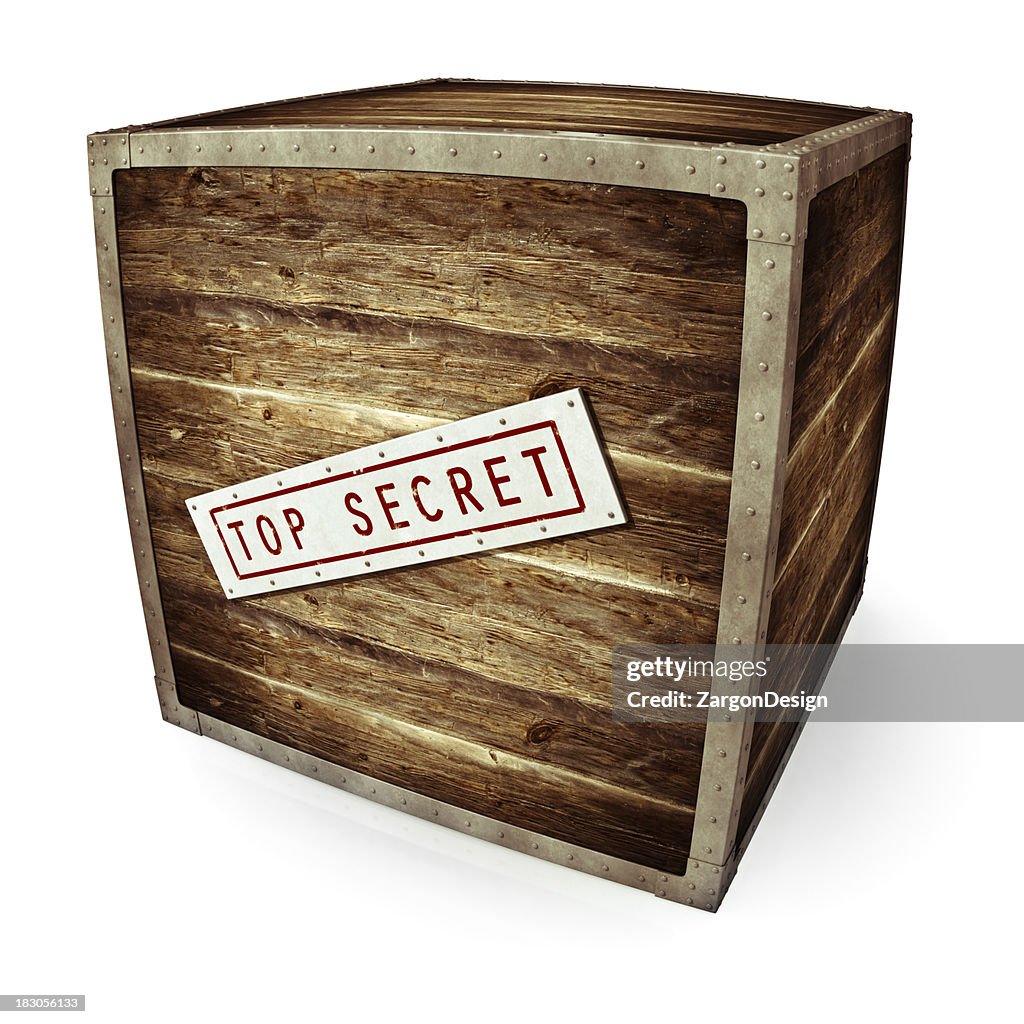 Top Secret Box Stock Photo Getty Images