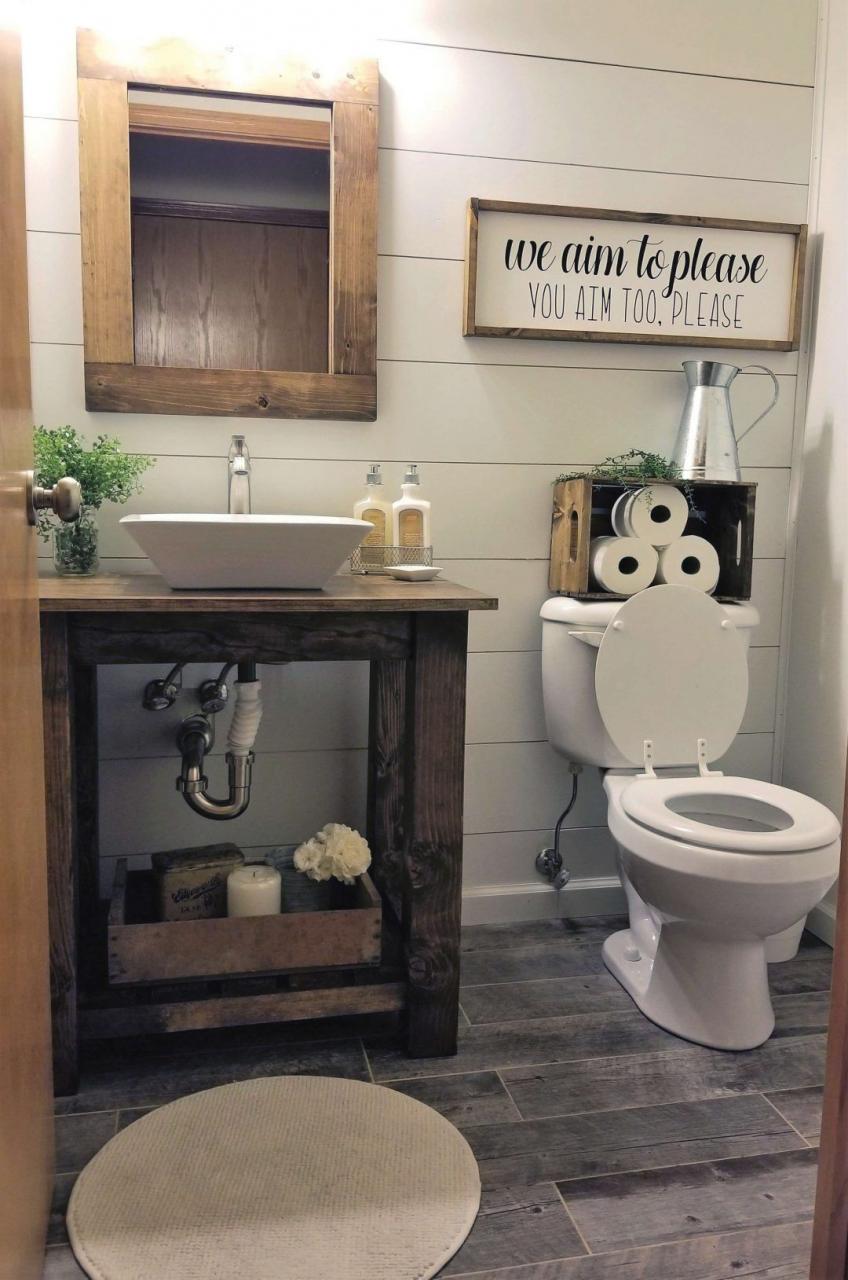 25 Cozy Rustic Bathroom Decor to Guide Your Renovation